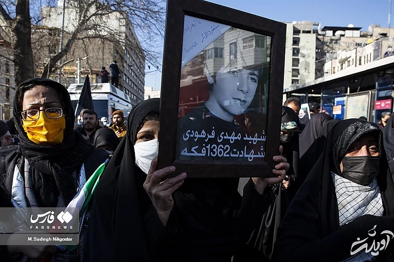 (تصاویر) تشییع ۱۵۰ شهید گمنام در تهران